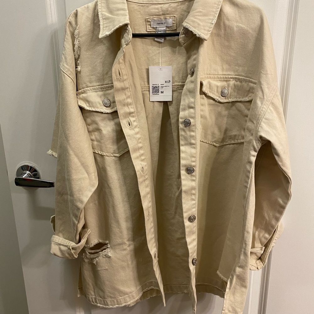 Tan jacket NWT